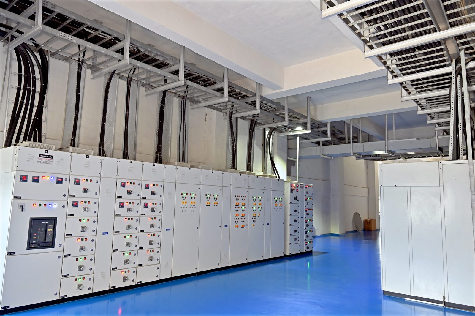Electrical utility panel room